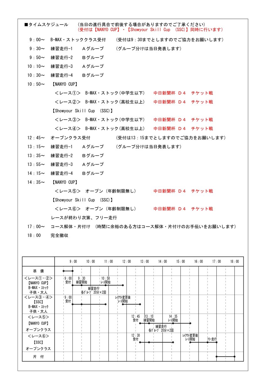 NanyoCup's tweet photo. ＜第19回　NANYO CUP × SSC＞ 
10/25(日)　イオン南陽 
中日新聞杯チケット戦🎫

イベント要項です
受付は10/8(木)20時頃に受付用URLを公開。
「先着順」となります

エントリー後に
forms-receipts-noreply@google.com
から自動返信がありますので受信可能か確認を🙏

重複エントリーはご遠慮下さい https://t.co/meJ1OoAJfZ