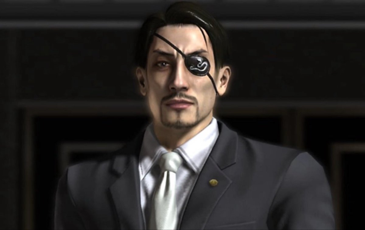 PeachyDash's tweet photo. Kinda obsessed with this soft look Majima has while he’s watching Saejima get out the car at Tojo HQ at the end of Y4 https://t.co/lNXUVAyOXl