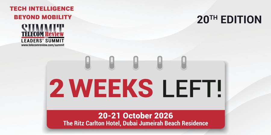 TelecomReviewAF's tweet photo. With two weeks to go, anticipation is building for the 20thedition of the Telecom Review Leaders’ Summit. Register here: https://t.co/O3Bc5PA5YM

#AI #Connectivity #TRS #TRS2026 #Fintech #Cloud #Cybersecurity #DataCenter

https://t.co/Xrac4MaX58 https://t.co/YtPF3mEzMm