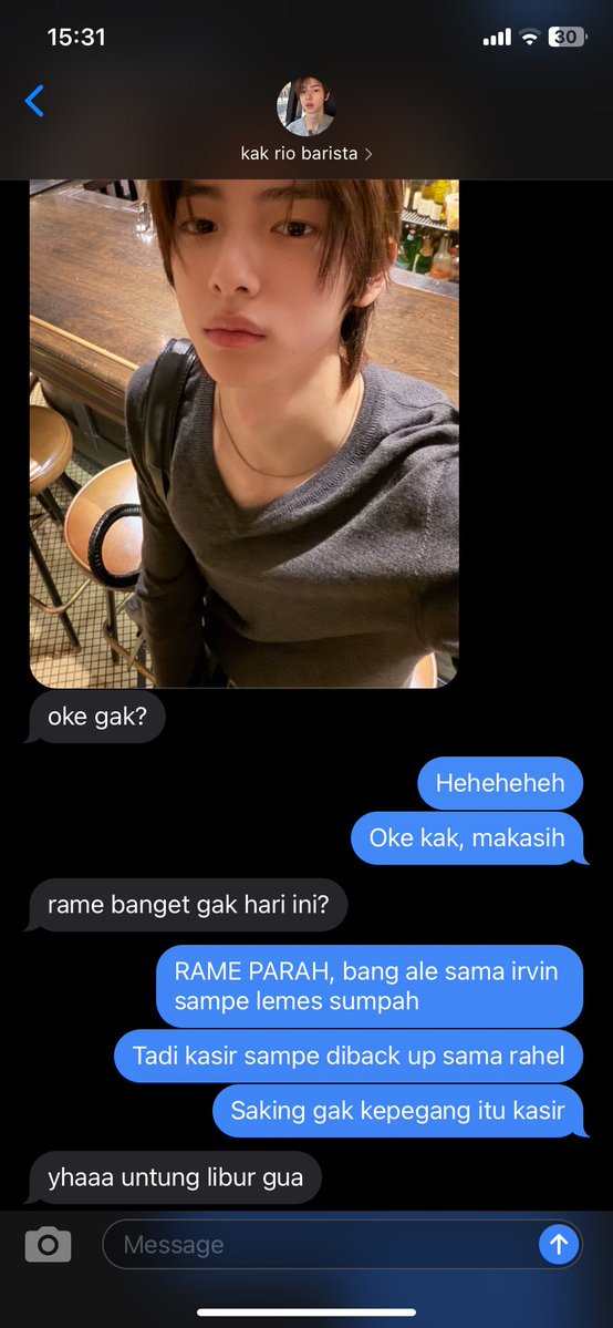 sourtonumb's tweet photo. Yah gitu dah, selain comsu, jju jg cowok bingung. Sehat sehat ed #jjyutin #jjyutinjaya https://t.co/vpWpPItLsj