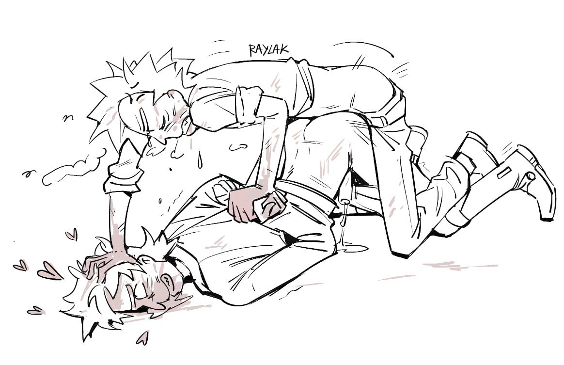 RayLak51325's tweet photo. @JuliusCaesAr675 My first NSFW drawing of these guys—the one I didn't post here—was exactly like that. Ha! https://t.co/EeoI9r6gE2