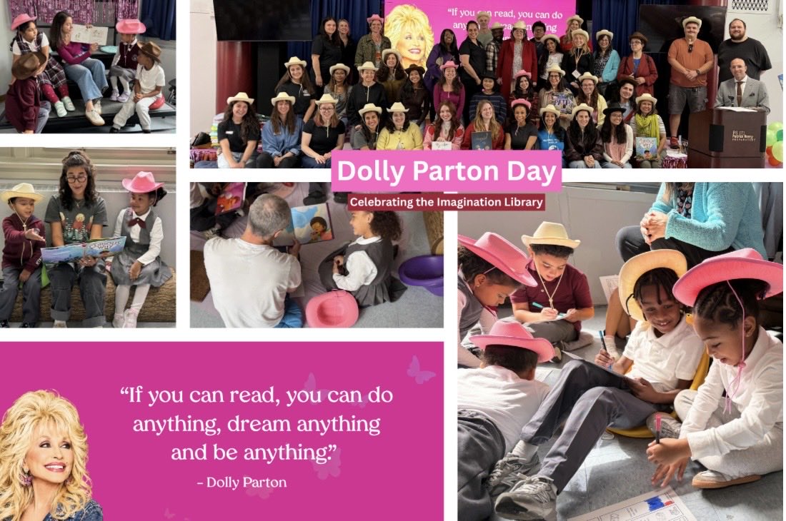 KristyDeLaCru15's tweet photo. Special thanks to @bradhoylman for making 9/25 Dolly Parton Day! Check out some of the ways our @CSD_4 schools celebrated her love for literacy! 💕 @NYCSchools @UFT @FollowCSA @DC37nyc @phprepnyc https://t.co/d8cggZU3vu