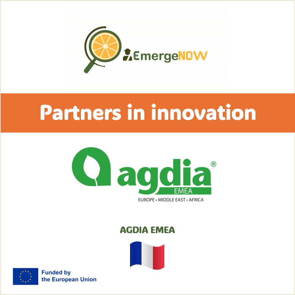 EmergeNOW_EU's tweet photo. Meet the EmergeNOW partner @AgdiaInc !

 Read more about Agdria EMEA on:  https://t.co/TxPIHbfUTS

#EmergeNOW #HorizonEurope https://t.co/rGhYhOALAQ