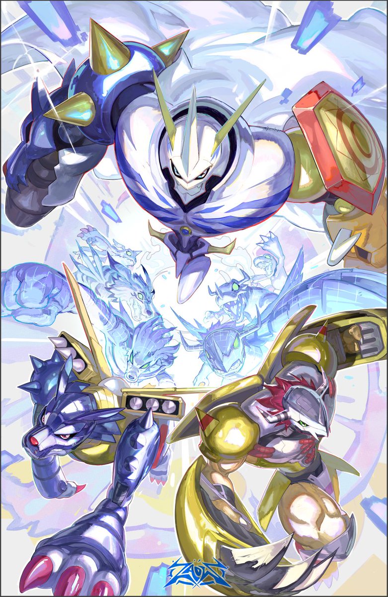 ZAOWZAOW's tweet photo. DIGIMON https://t.co/iIJ3xjqyT2