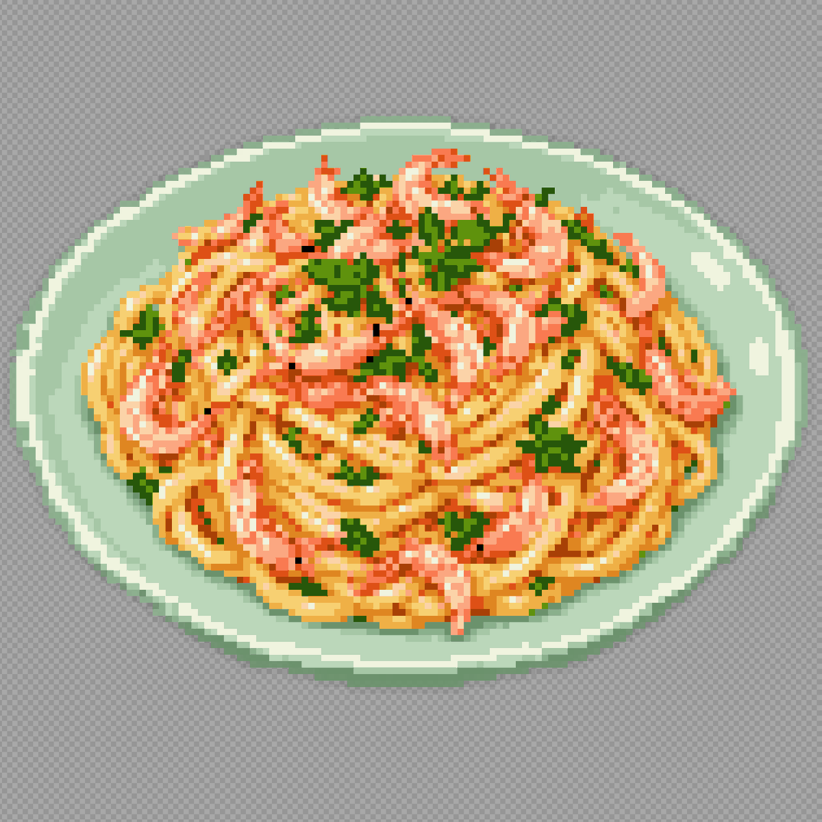 nas_oka_R's tweet photo. 桜えびのパスタ https://t.co/pUkNGeawui