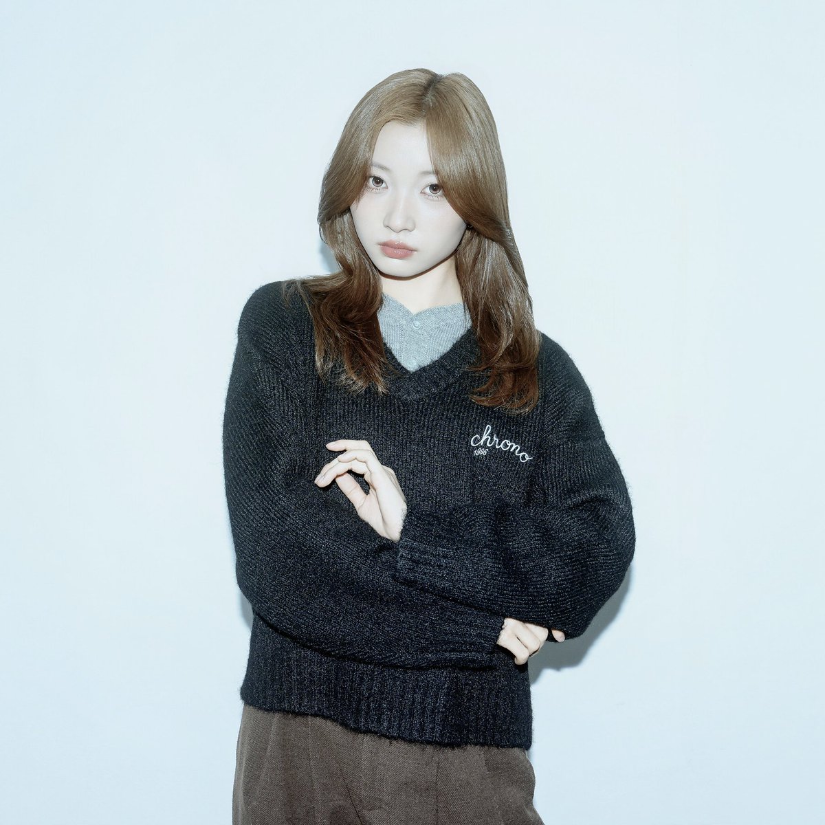 CHRONOIZM_JAPAN's tweet photo. 【2026 Autumn collection】

◽️LAYERED KNIT
↪︎¥23,800

https://t.co/cyr9vSW7a6 https://t.co/butQEUQ4tU