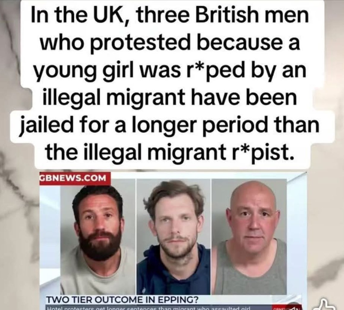 UK_Needs_Reform's tweet photo. Two-tier justice https://t.co/K8RWPQ15AK