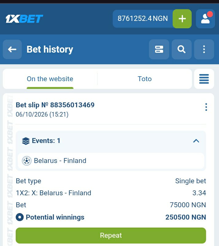 MagdaleneUman's tweet photo. 1xBet — Professional standards, proven!#1xbet

REGISTER HERE FOR 300% WELCOME BONUS 👉https://t.co/vbrf3TydHV

PromoCode👉PRIMESOCAX1

3 Sharp Potential-Odds👇
WinningCode👉JE7HA

18+Only-Responsible Gambling🔞 https://t.co/cvpWM7Zegw