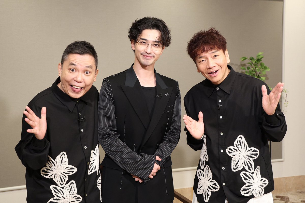 otaueda's tweet photo. 今夜の #太田上田 は…
ついに横須賀…いや横浜流星の登場👏👏

撮影現場での太田は役者モード⁉️
そこには大河俳優同士の熱い絆が🔥

過酷な役作りから大ヒット映画「国宝」の
エピソードまで盛りだくさん🕺
最後までぜひ🙏
#中京テレビ #太田光 #上田晋也 #横浜流星 https://t.co/HBUFj4wCB3