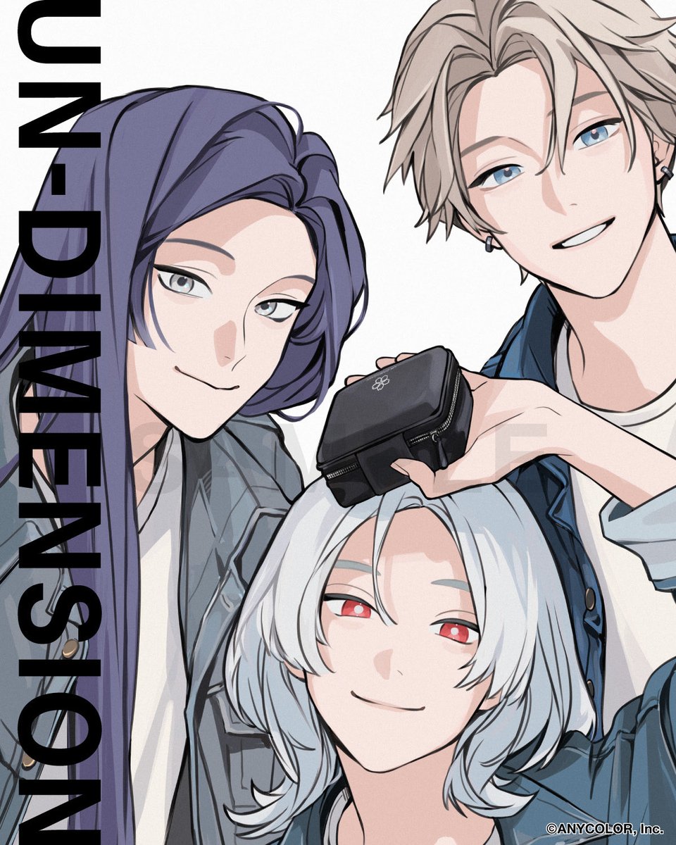 un_dimension's tweet photo. ◢◤#UNDIMENSION 受注販売 最終日 

#弦月藤士郎 #長尾景 #甲斐田晴 プロデュース UN-DIMENSION vol.9の受注販売は本日23:59までとなります。期間外のご注文はお受け出来かねますのでご了承ください。

お届けは2月中旬を予定しております。ぜひお楽しみに。

https://t.co/WwAmn7UqS8 https://t.co/TByKRmpiIb