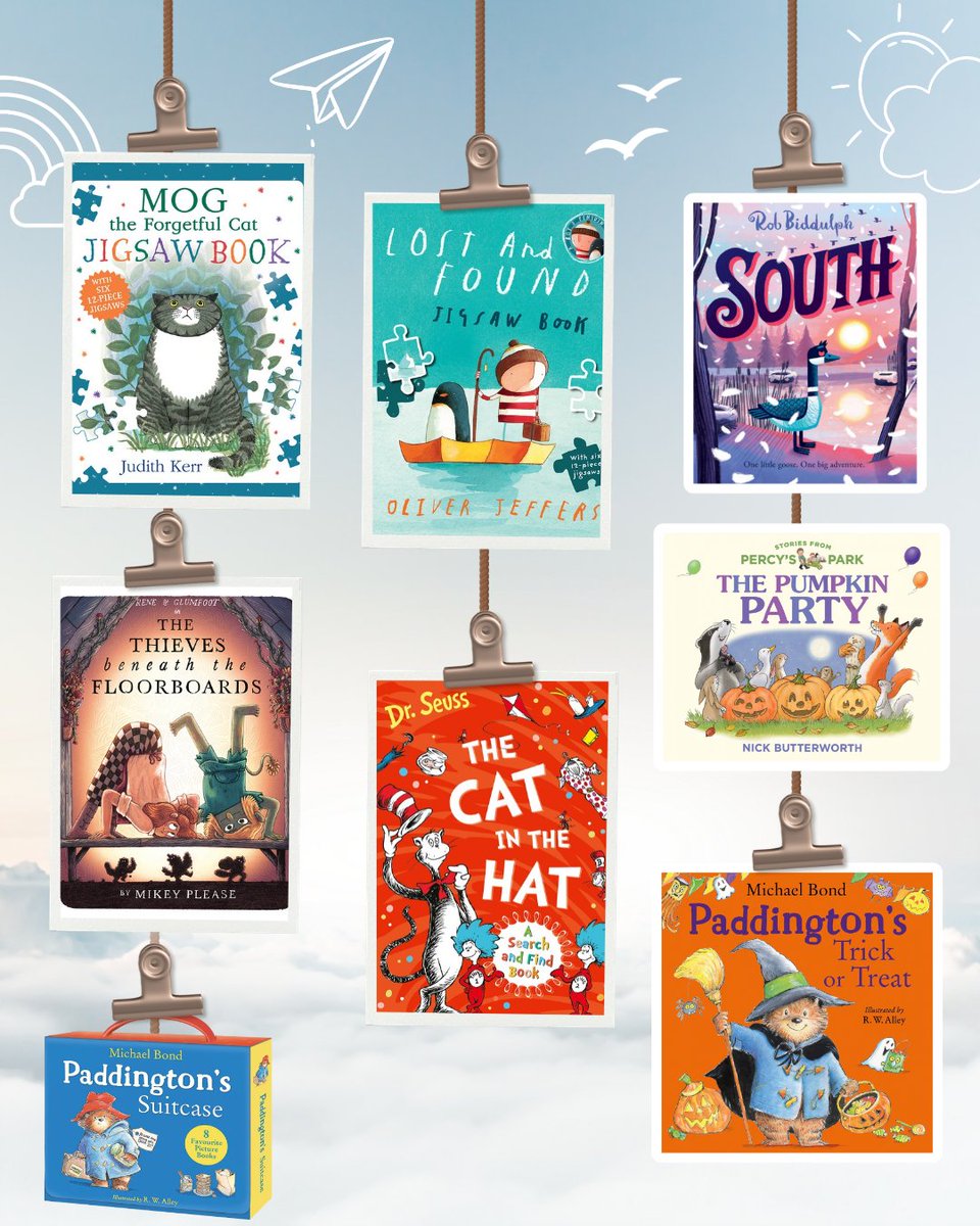 HarperCollinsCh's tweet photo. Prime Day is here! 🎉
From laugh-out-loud adventures to magical stories,pick up some of our favourite books for kids at fantastic Prime Day prices! Stock up on bedtime reads, discover a new series, or get ahead on gifting while the deals last ✨ https://t.co/9UhK8s4oEN