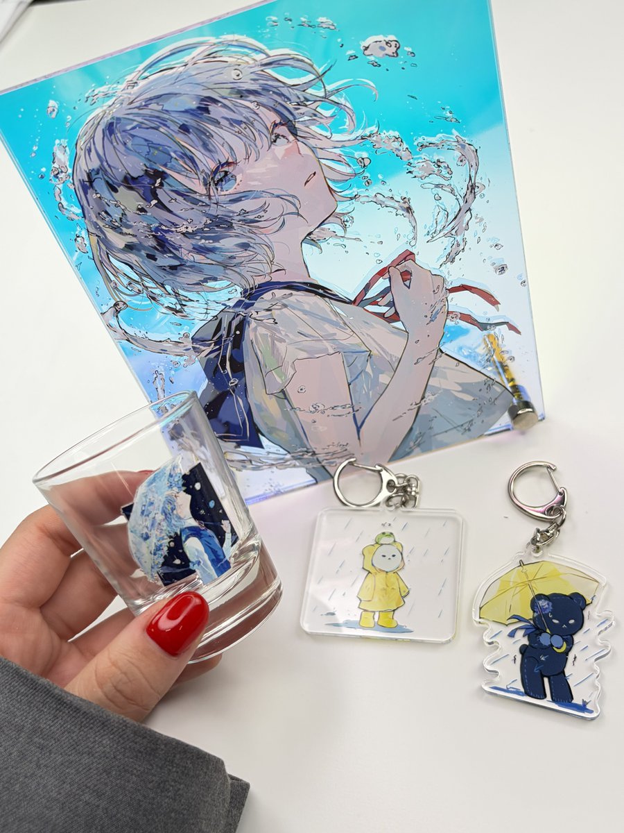 jirujiaru826's tweet photo. 個展にて販売されたイラストグッズたちのEC販売がスタートしています🫧 https://t.co/6WSVUF42Pr