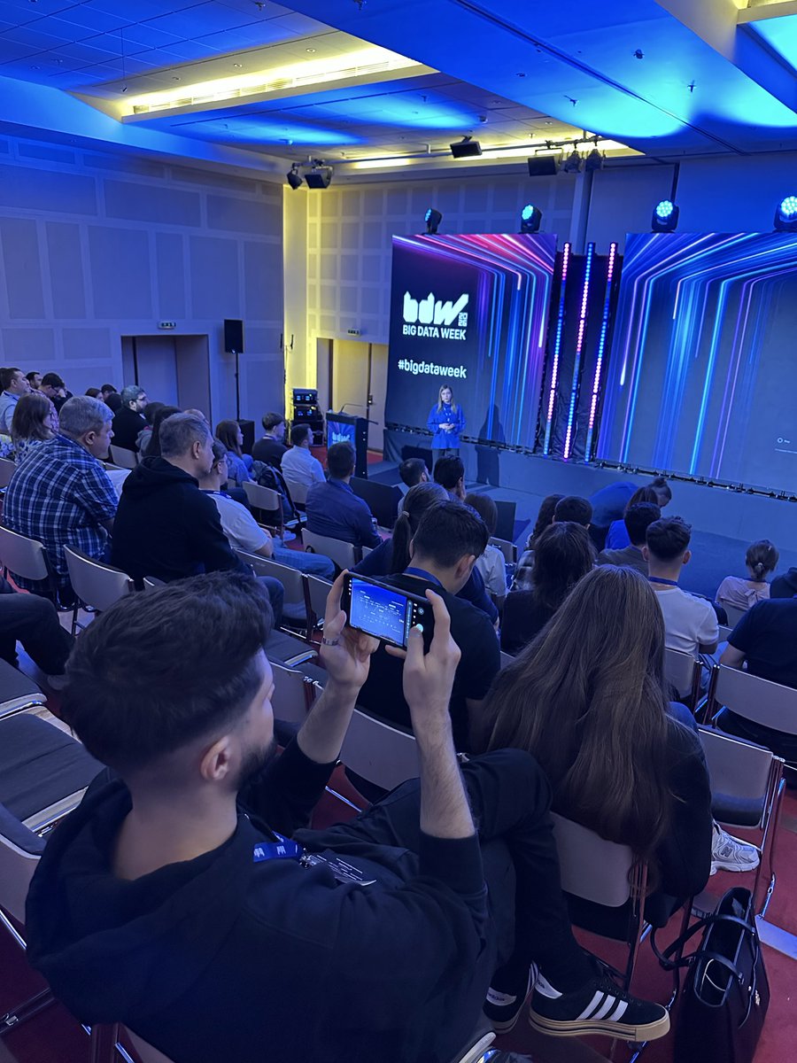 bigdataweek's tweet photo. 🔵 What happens when every new insurance file needs its own script? Andra Bratosin from @endava is sharing how 200+ R scripts became an onboarding bottleneck and how reusable processing, configurable rules and selective AI can offer a better way.

#bdw2026 #bdwbucharest https://t.co/mnw94ZRu9J
