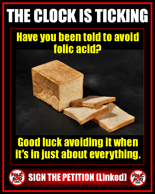 Old_Swanner's tweet photo. MOST HAVE NO IDEA that the mandate to put folic acid into UK flour even exists.

Most who should be advised to limit their intake of or avoid it are equally uninformed (and that's a large percentage of us!)

https://t.co/BgV8quDwuE https://t.co/iHy4q6ft0F