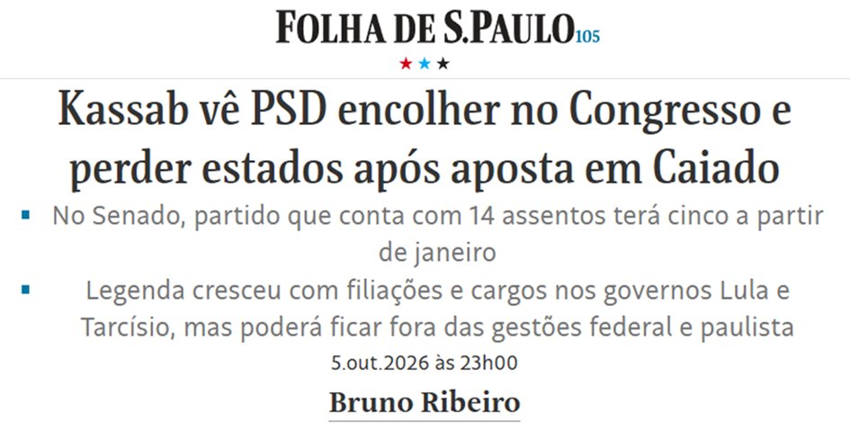 kimpaim's tweet photo. A turma da Farinha Lima ainda vai sustentar que Kassab é um gênio e o Bolsonaro um burrão que não sabe nada de política? https://t.co/qqkfwzZTTa