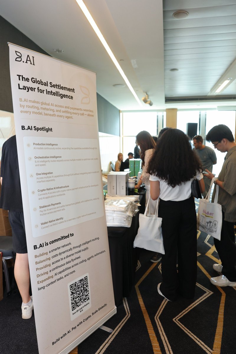 BAI_AGI's tweet photo. https://t.co/mTw8ldBplF at the AI Agent Summit in Singapore! 🇸🇬

Huge thanks to @NoosProtocol for having us as a Strategic Partner. It was great connecting with so many builders and pioneers, exchanging ideas on the future of AI Agent infrastructure, and sharing some exclusive https://t.co/mTw8ldBplF swag along the way! 👕

P.S. Next stop: Beyond 9YA | Trust Wallet 2026. See you there! 👋  #TOKEN2049
