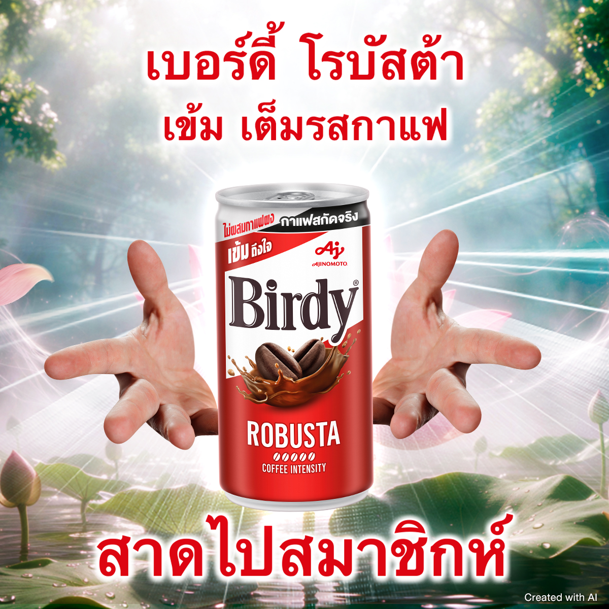 birdyworldth's tweet photo. ทำงานก็ต้องมีพักใจ 💆‍♀️​
แต่พักนานไม่ได้ เดี๋ยวงานตาม 😭​

ขอเบอร์ดี้สักป๋อง แล้วกลับไปลุยต่อ! ☕️🔥​
เบอร์ดี้ โรบัสต้า เข้ม เต็มรสกาแฟ​
เพราะสิ่งที่ต้องการไม่ใช่ทางธรรม…แต่คือกาแฟเข้ม ๆ สักป๋อง 😌 ​

หาซื้อได้ที่ 7-Eleven หรือ 7-Eleven Delivery ​
คลิกเลย 👉 https://t.co/LYTx6ZUaEu ​

#เบอร์ดี้ #เบอร์ดี้โรบัสต้า #เข้มเต็มรสกาแฟ