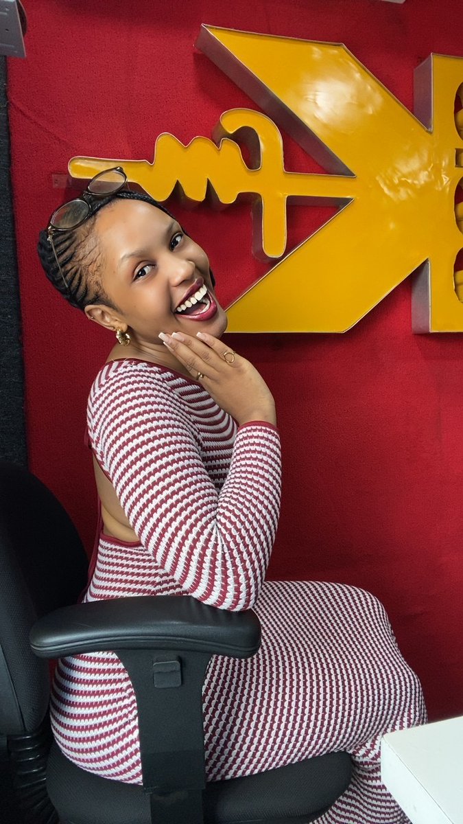933kfm's tweet photo. May the best caption win😎

#DHook with Aggie Uwase https://t.co/gE7gwOpYzL