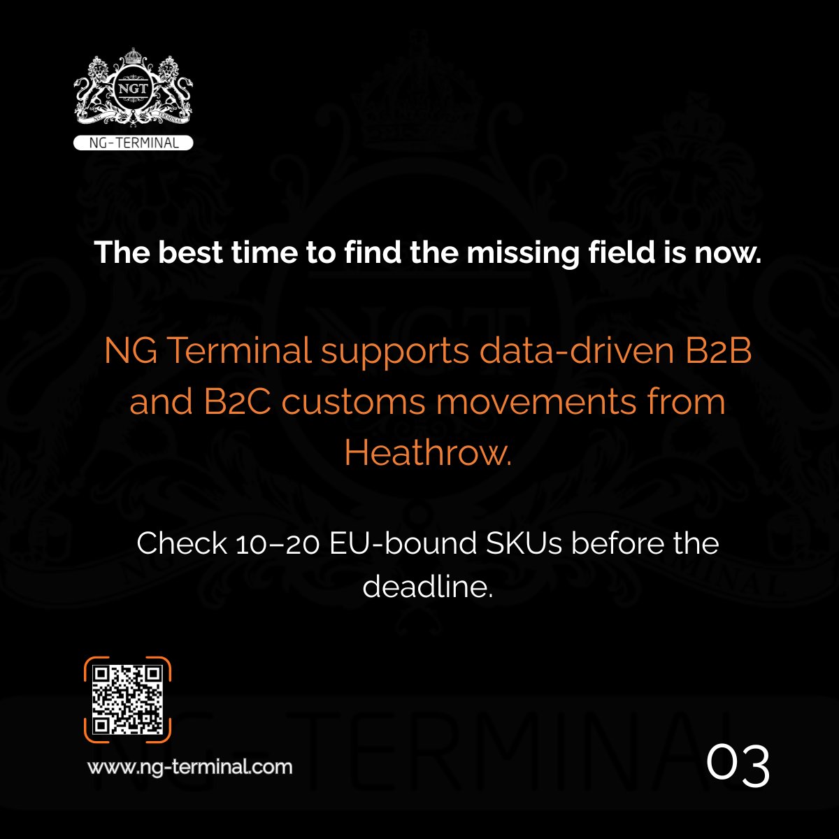 ng_terminal's tweet photo. From 1 Nov, Product Identifiers become mandatory for EU distance-sale imports.

Check 10–20 high-volume SKUs now:
identifier ✓
correct product link ✓
shipment data ✓
no manual re-keying ✓

#EUCustoms #NGTerminal https://t.co/9dxTqHbSBJ