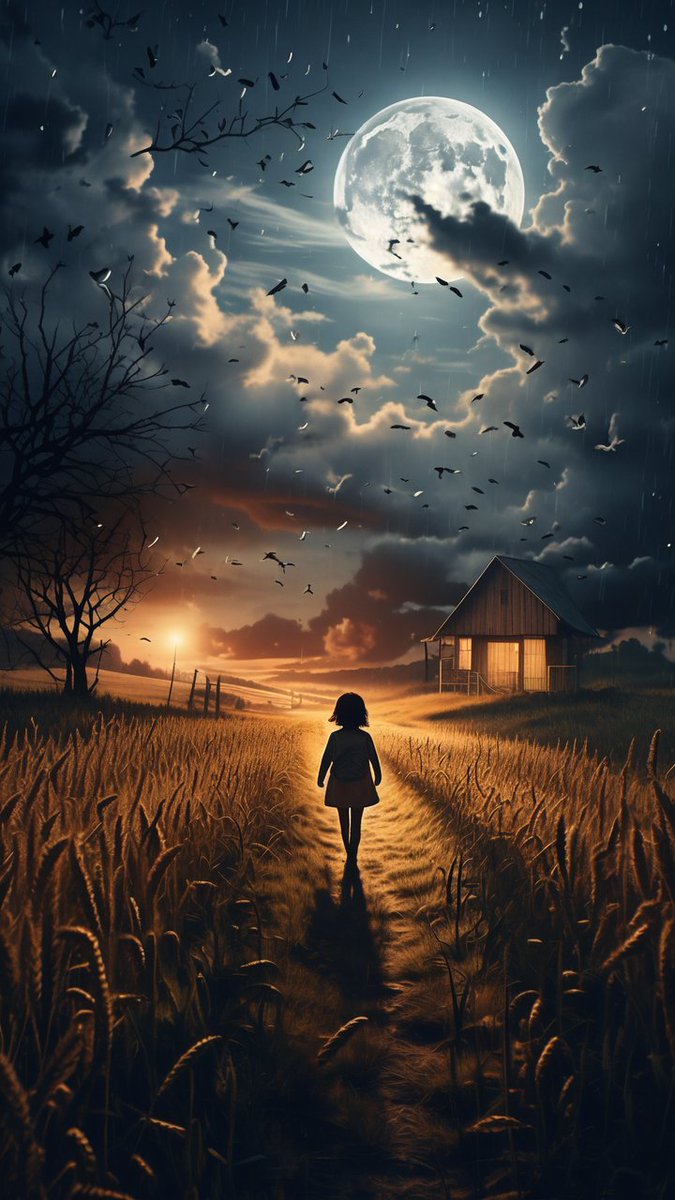 ValentinaRmaz's tweet photo. [La luz de la luna arde como un candil antiguo, el camino se extiende, y nuestra esperanza sigue igual que antes]， https://t.co/8fFUR17v2u