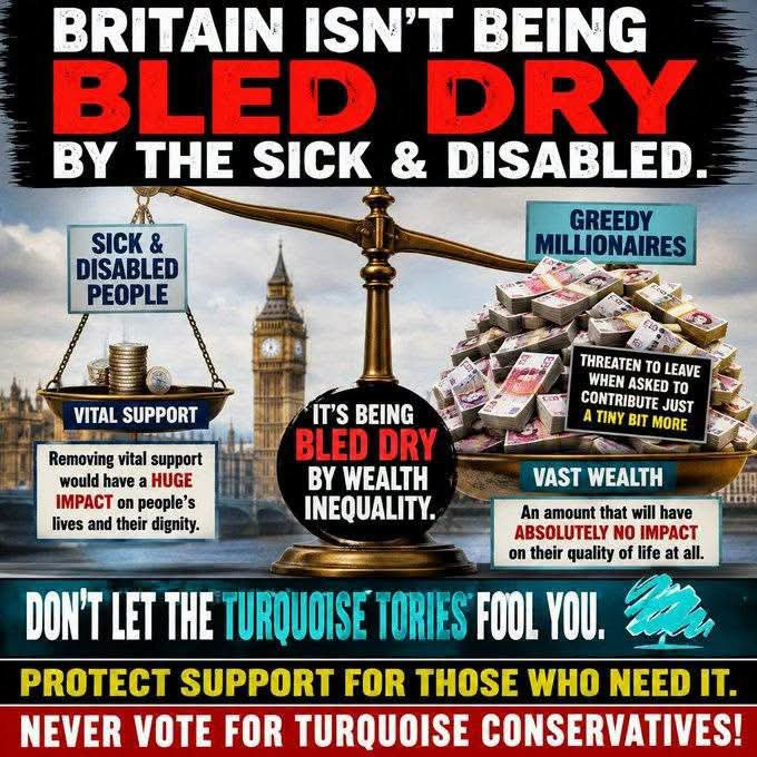 lucapavel's tweet photo. @LBC @NickFerrariLBC The word #kemibadenoch...promise....promise
15 y in power and they decided now...they will do things for the country
What has #ToriesDevoidOfShame did Kemi all that time??
Helping themselves and rich friends #ToryCorruption #ToryLiars #ToryLeadershipIncompetence https://t.co/Ey31MPT2Z6