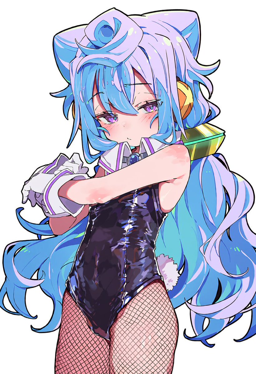 aquasan_kenzen's tweet photo. ハッカドール3号
バニー服 https://t.co/CkAWWmVbqx