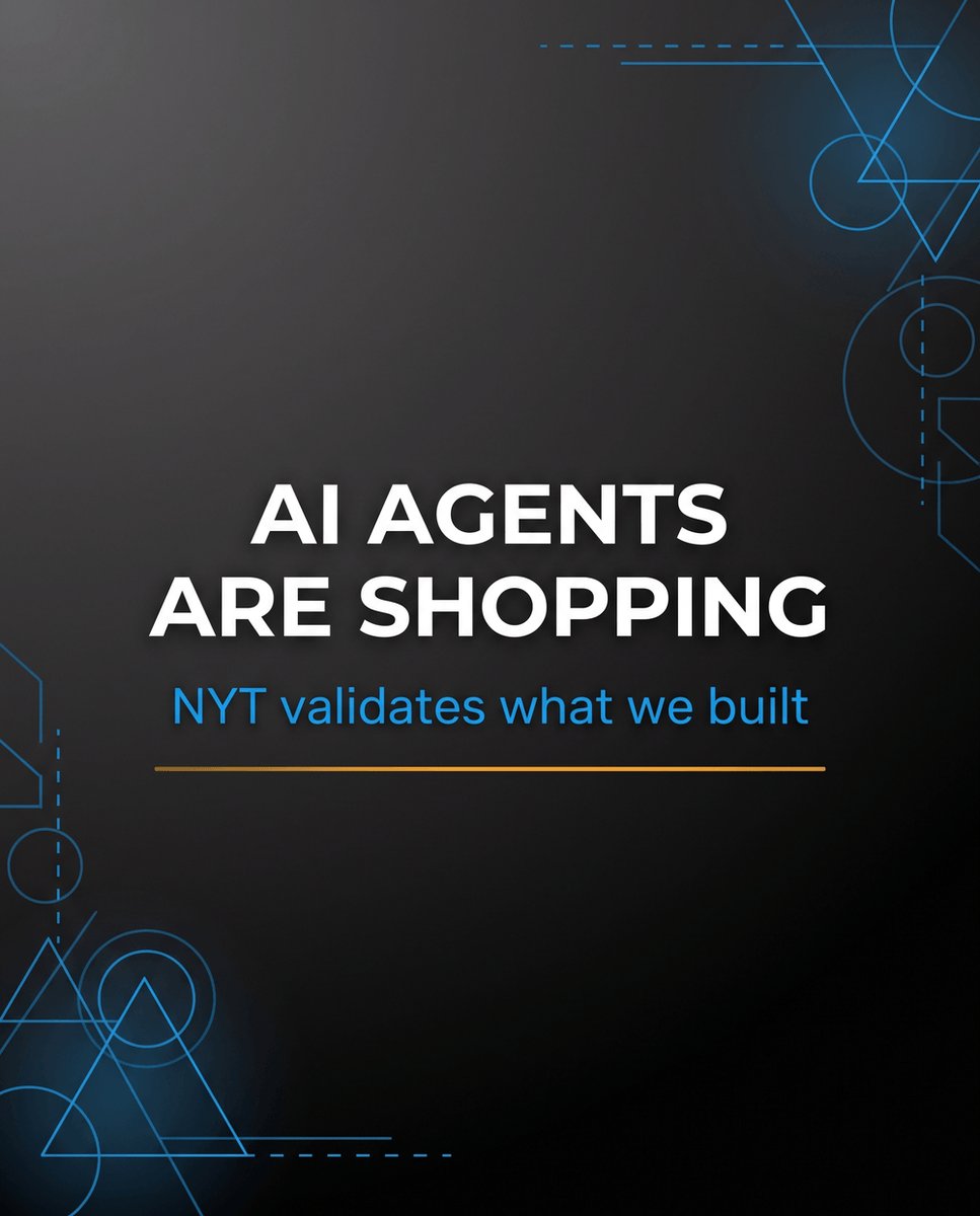 onlyppvio's tweet photo. The NYT just published: AI agents are shopping, and brands are rewriting their pitch for bots.

We've been building that inside Telegram for creators. What we learned this month. https://t.co/C0EkSkN5DO