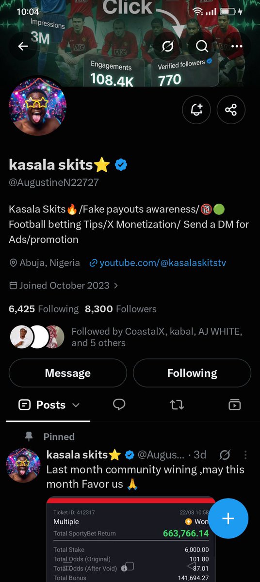 cacabulu's tweet photo. @officialmoore7 @AugustineN22727 Done ✅ 

Pls I am at a low moment currently. This money will uplift my spirit 😭🙏

8028608037
Opay Bank 
Tosan 

God bless you abundantly https://t.co/jdcWPqECkE