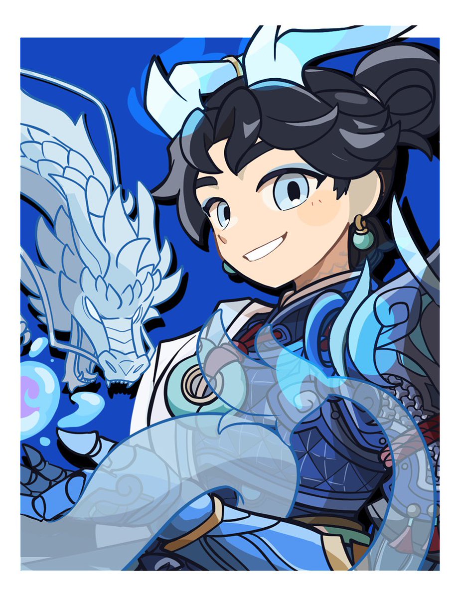 srcokutoko's tweet photo. 🌊🐉 https://t.co/fgpRmdXkQH