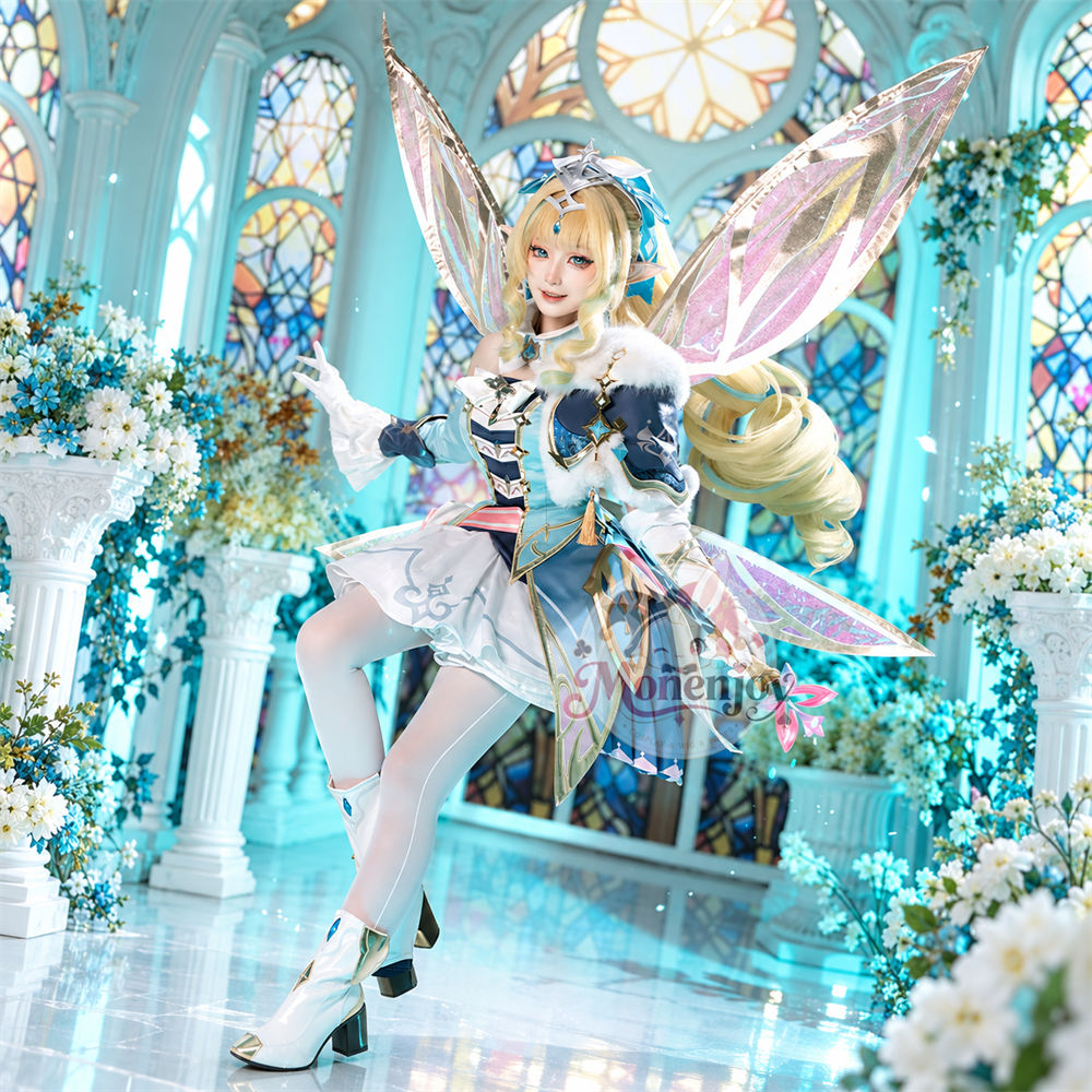 JRanako0077's tweet photo. #原神 #ヴェスナ（Vesna）✨
金属製パーツVer. コスプレ衣装｜Monenjoy
初回生産分のご予約受付中！

金属パーツの輝きで、華やかな装いに
シューズカバー付きで、足元までコーディネート

電動ウィングは追加購入可能🪽
撮影やステージで、さらに印象的な姿を

https://t.co/A4YPAxj3df
#Monenjoy https://t.co/7g9IL6tGVx
