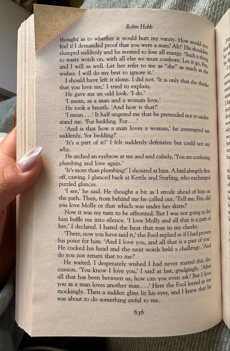 hlnaqvilla's tweet photo. not fitzchivalry being homophobic on main https://t.co/FKy9ST7sKC