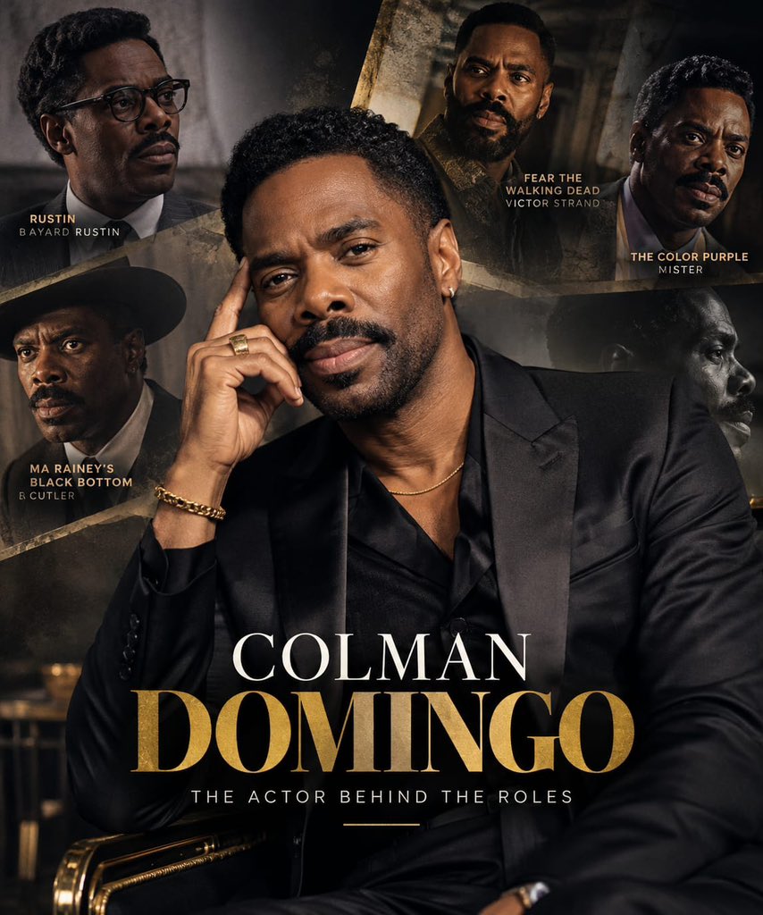 HealthTips62433's tweet photo. Colman Domingo is seriously one of those actors who can make you forget you’re watching an actor.

From Bayard Rustin in Rustin to Cutler in Ma Rainey’s Black Bottom and Victor Strand in Fear the Walking Dead, he brings something completely different to every role.

The range is crazy. You never feel like you’re watching the same character twice. That’s what makes him so good.