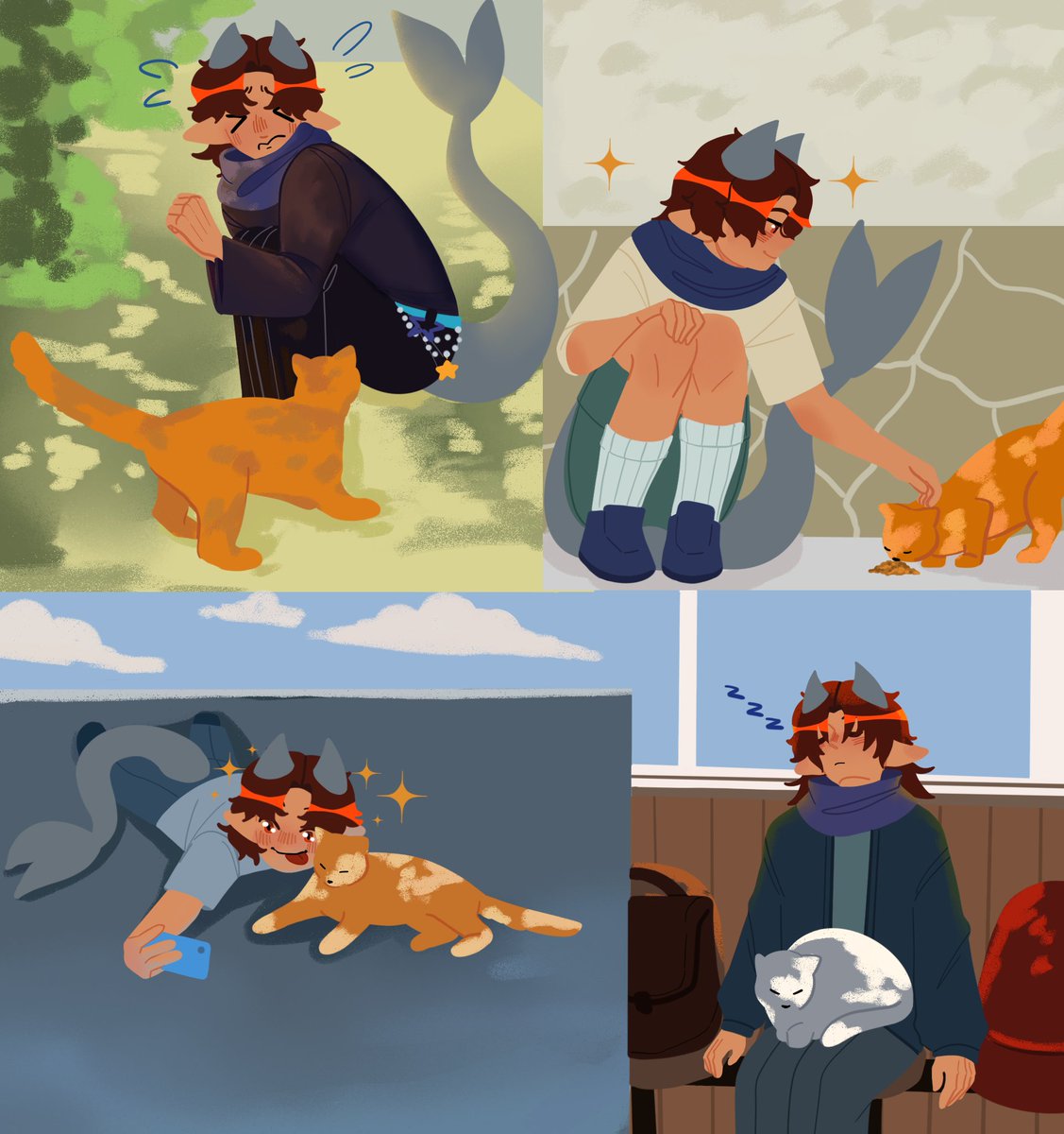 DailySilvasaur's tweet photo. Day 11 ✨ Cats ฅ⁠^⁠•⁠ﻌ⁠•⁠^⁠ฅ
#silvasaurfanart https://t.co/8cx4uJI5jA