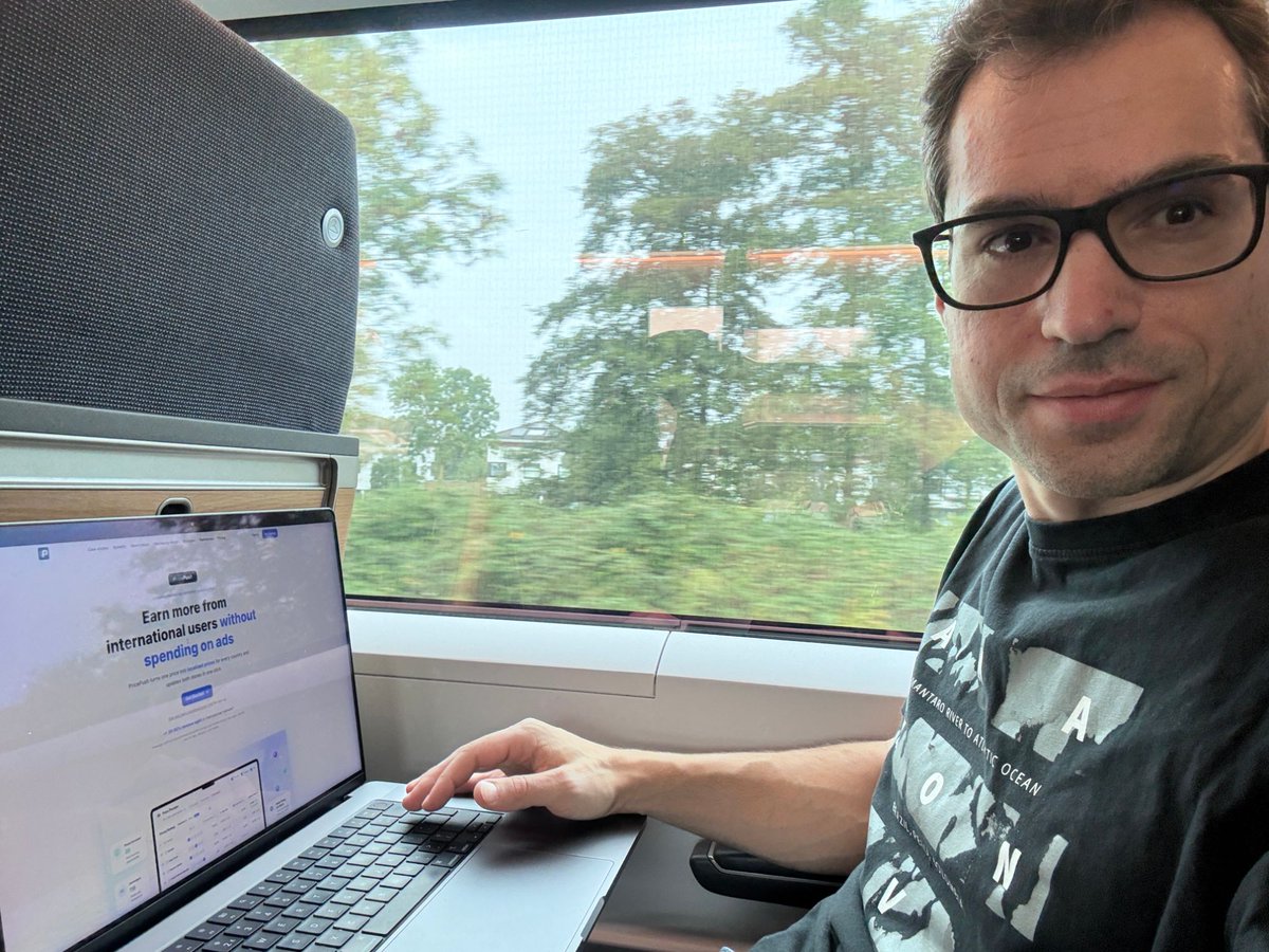 anto_cappiello's tweet photo. On my way to @nextappdevcon in Berlin, back for the second year π
7 hours on a train? No problem with a PricePush to-do list this long. Some cool new features are almost ready π
Who else is going? Say hi if you see me π
#nextappdevcon #indiedev #buildinpublic https://t.co/hAvmCrjnRN