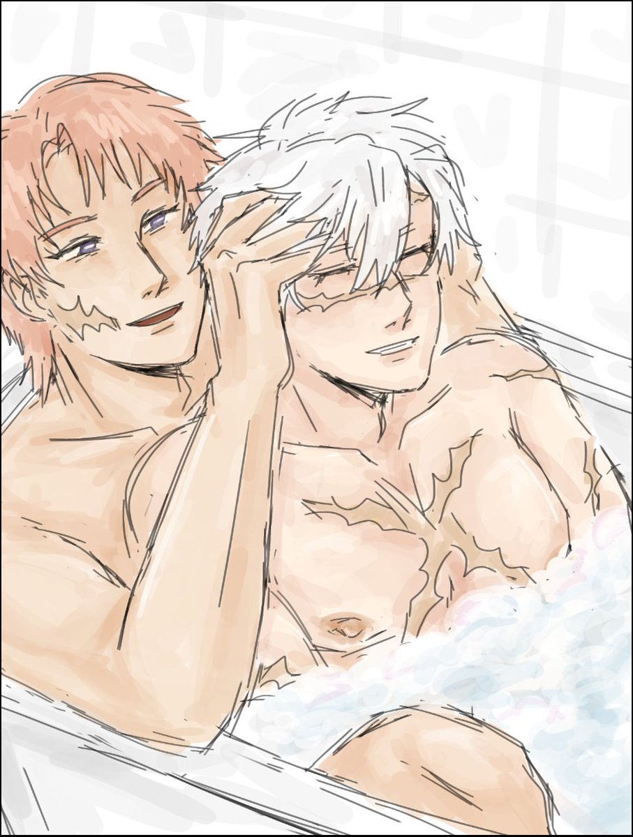 atothezett's tweet photo. bath time 🫧
#sabisane #bitonemi https://t.co/Fo3ROi62to
