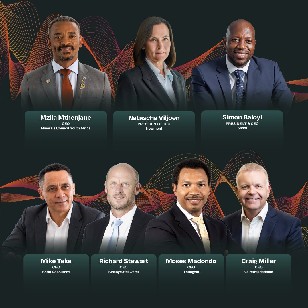 MiningIndaba's tweet photo. Turning Ambition into Action. Mining Indaba 2027 brings influential CEOs together to explore how investment, collaboration and bold leadership are creating new opportunities across Africa’s mining sector. 

🔍 Meet the speakers: https://t.co/9h5tuR6TVa https://t.co/WbyQywAm86