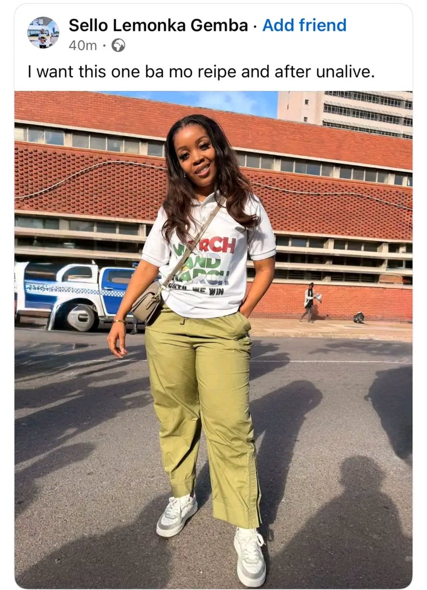 joy_zelda's tweet photo. He has deleted the Post...Here's the screenshot just incase you need it @JacintaNgobese 
@SAPoliceService https://t.co/hpdCcEVmw8