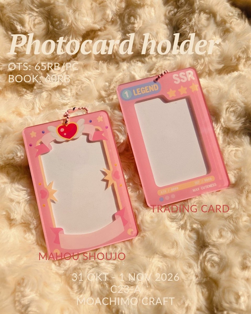 4YaOricca's tweet photo. ❤️ &amp; 🔁 are appreciated 🥰

Moachimo Craft CF23 (C23-a)
PO/booking catalogue ✨️

📅: 6-12 Oktober 2026

Fandom: original, flower, frieren
📍Semarang

Order form:
🔗 https://t.co/3EeRPgHVja

#CF23 #COMIFURO23 #comifuro23catalogue #cf23catalogue https://t.co/sSt27evx5i