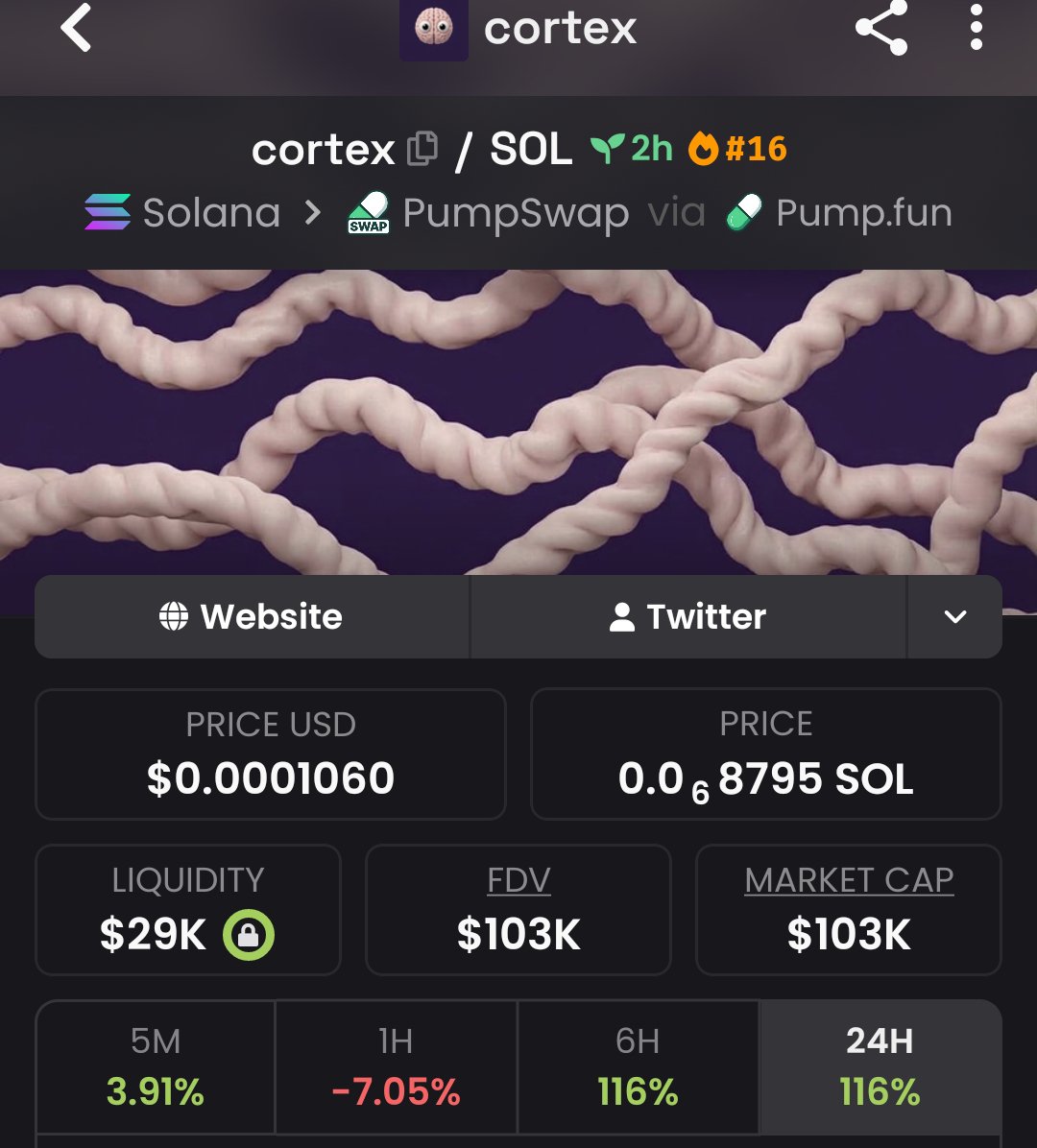 meme_opportunit's tweet photo. $22K → $103K That’s the $cortex move after I dropped it in my private group. Early setups. Real market opportunities. Constantly watching for the next move. Follow + join TG &amp; Discord to stay locked in. 
 #Trading #Altcoins

CA 
92HAXUz5JSDqAjEFA5EMmYh2DkkPFkggos3PqBaGpump https://t.co/G60pSfD3B8