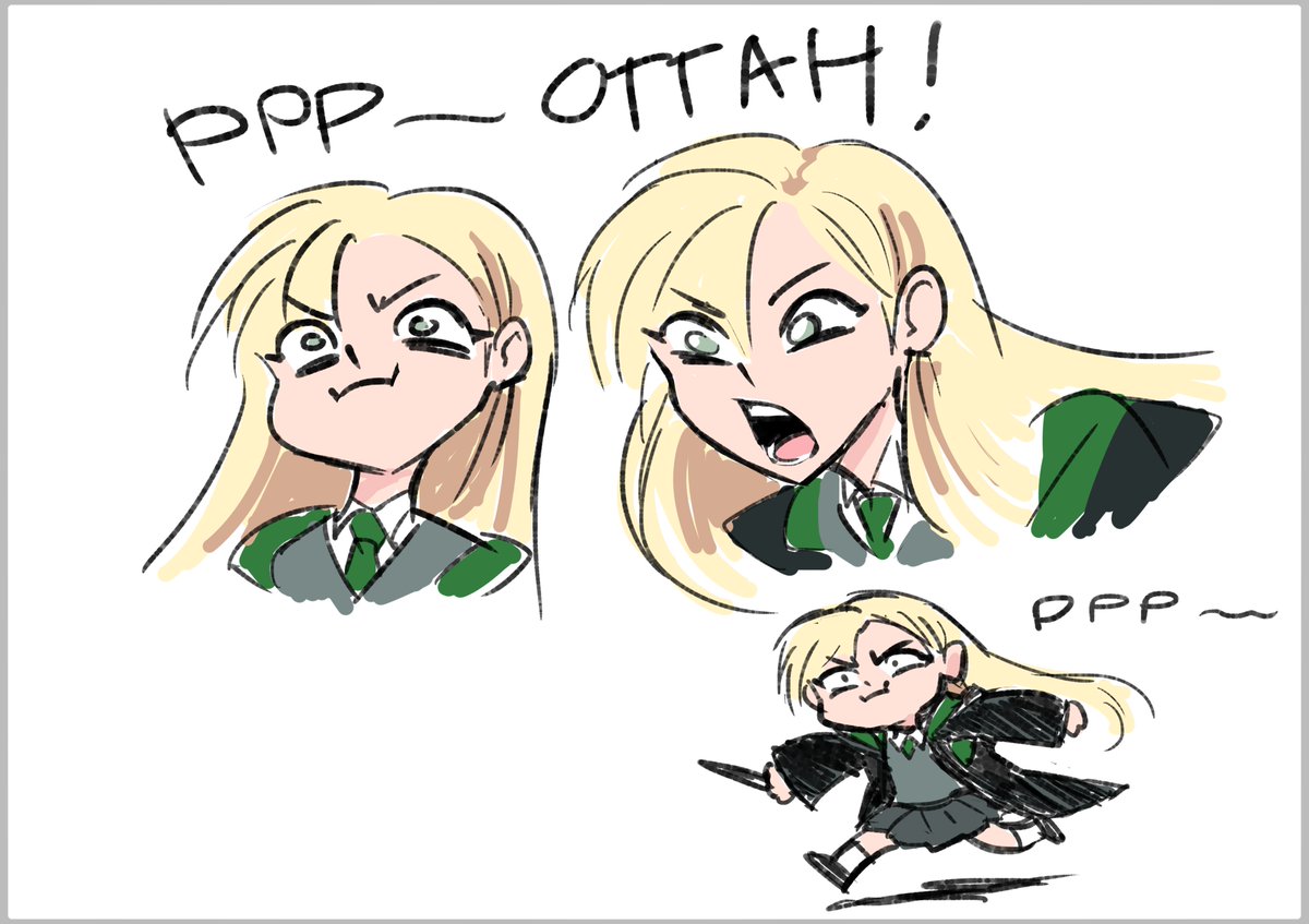 BolterToKokoro's tweet photo. I don't know why but I imagine her to be a gremlin with a PPP- always loaded and ready. #malfoid https://t.co/EtdZApTS4I
