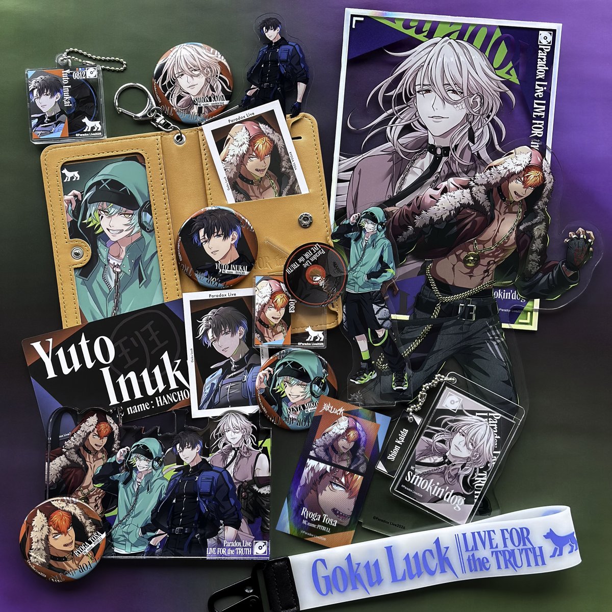 GCREST_store's tweet photo. ────── 🚨 ──────
⠀  - 𝐋𝐈𝐕𝐄 𝐅𝐎𝐑 𝐭𝐡𝐞 𝐓𝐑𝐔𝐓𝐇 -
  　#獄Luck NEW GOODS
 ──────────────

🛒 https://t.co/hViFtndW9a

#ParadoxLive #パラライ https://t.co/xRMYVNNt7E
