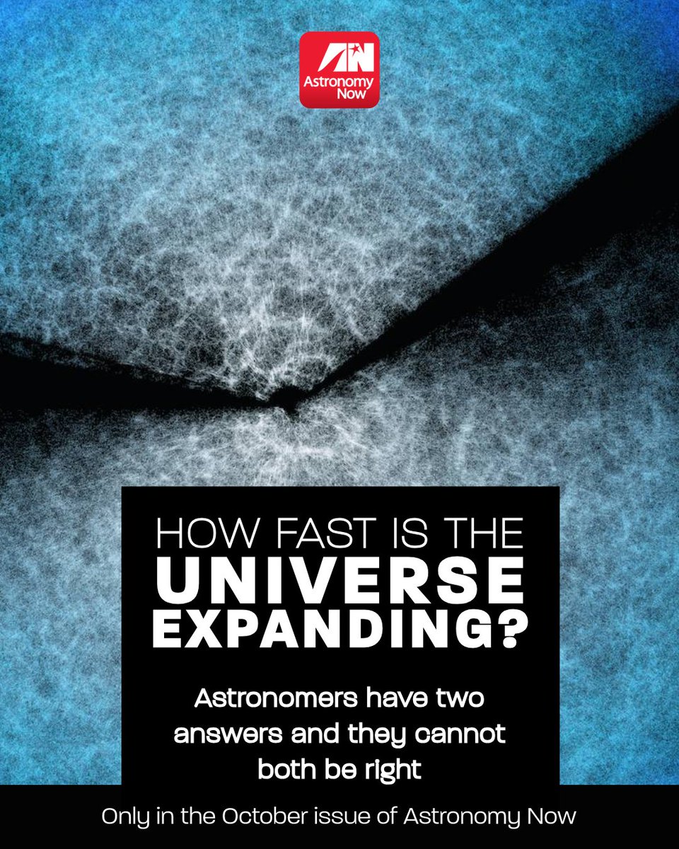 AstronomyNow's tweet photo. Cosmology has a problem.

Different ways of measuring how fast the Universe expands disagree, even as measurements grow more precise. Are astronomers misled by hidden uncertainties, or could it point to a deeper rethink of our cosmic understanding?

🔗  https://t.co/4BLPVf0dBx https://t.co/SNKwoIm1AR