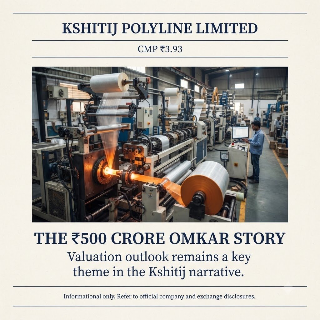 ShankarYadhav01's tweet photo. Kshitij Polyline CMP ₹3.93 — discussion simple hai: Omkar acquisition done, relisting trigger ahead, aur stock circuit mein. #Multibagger_Nse_Stock https://t.co/h6Aw6BFLQT