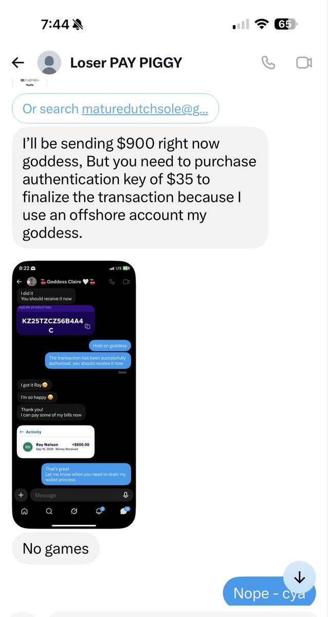 MatureDutchSole's tweet photo. Another day, another 1000 scammers
tat away from this scumbag @LoserPAyPIG9q https://t.co/EdKpy1MRZx