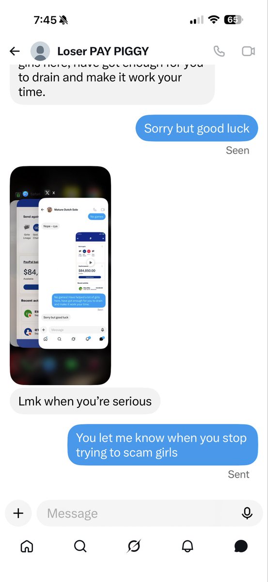 MatureDutchSole's tweet photo. Another day, another 1000 scammers
tat away from this scumbag @LoserPAyPIG9q https://t.co/EdKpy1MRZx