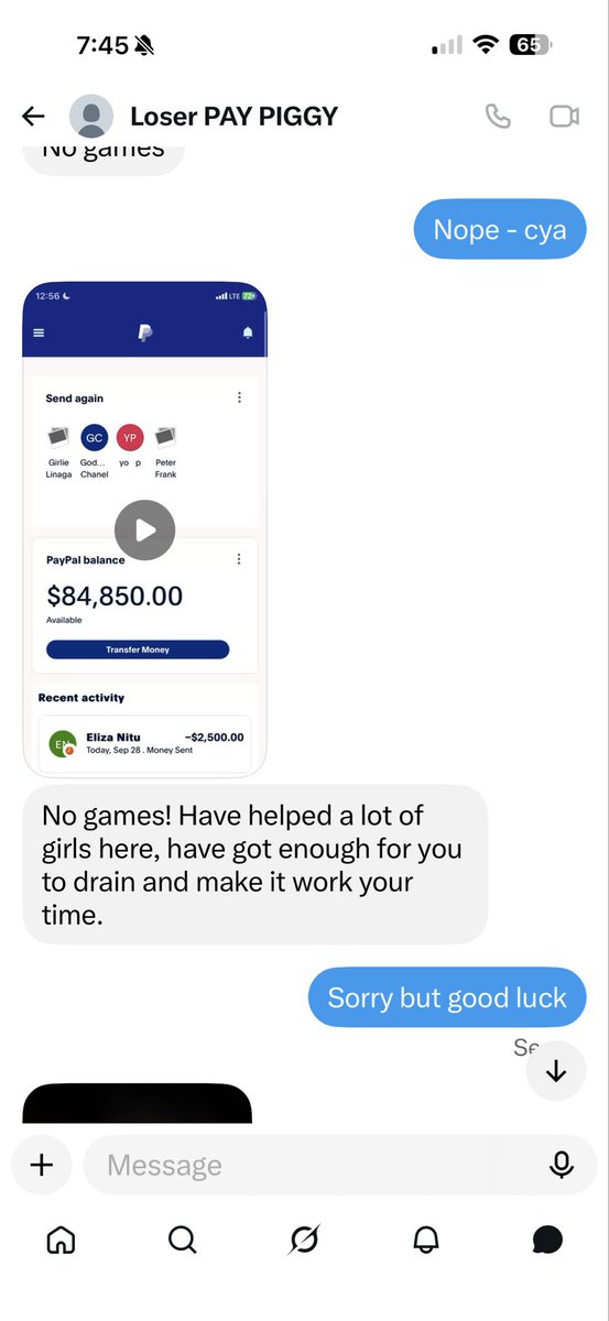 MatureDutchSole's tweet photo. Another day, another 1000 scammers
tat away from this scumbag @LoserPAyPIG9q https://t.co/EdKpy1MRZx