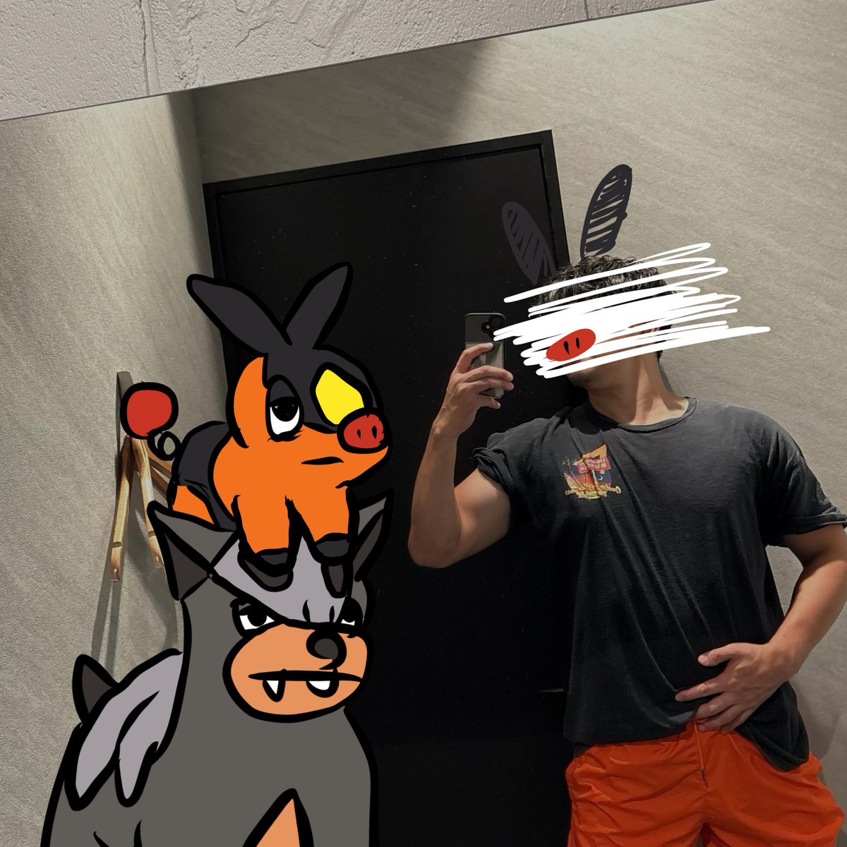 365needpizza's tweet photo. 🐷🔥🐶🔥🍊🧑‍🚒☝️😾🚨 https://t.co/GM9kI9v5kC