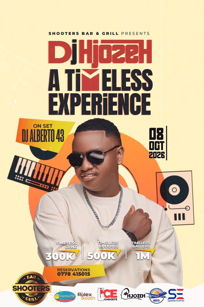 eddiespikaagaba's tweet photo. THE COUNTDOWN IS ON!
#TheTimelessExperience is calling!
Join us this Thursday 8th October @ShootersBar_Mbr for a night of class, great music and timeless memories with a lit lineup of DJsZ
Don't just hear about it, BE PART OF IT! https://t.co/JZq3RMJP7M