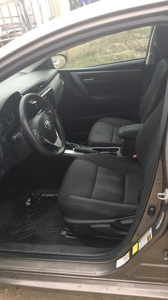 hillsdavid04's tweet photo. AWWOOOOF DEAL!!!! 🔥

*NEAT 2018 TOYOTA COROLLA LE* 

FOREIGN USED(TOKUNBO) 🇺🇸

 *ACCIDENT FREE* 🆓 
DUTY FULLY PAID ✅ 
    *2026 ENTRY*
PERFECT CONDITION

*Prize: 10M* 
Settlement: *400k* 
Location: *AGO PALACE*

CAR IS PARK INSIDE IMPORTER 🏠 TOKUBO https://t.co/oKhCNEcVjP
