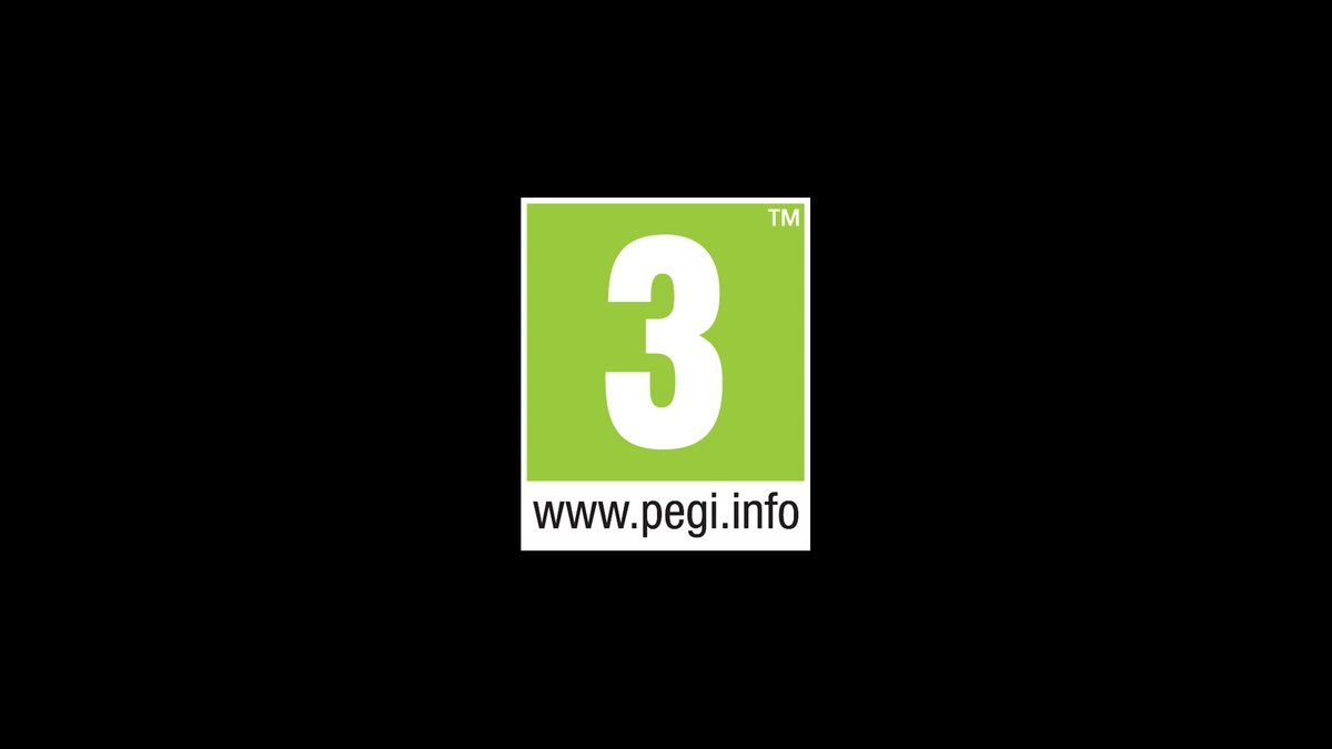 A green PEGI age rating logo showing the number '3' with 'www.pegi.info' text below it on a black background.